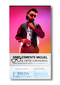 Calendário 2026 Simplesmente Miguel x Optica Boavista "Negócios"