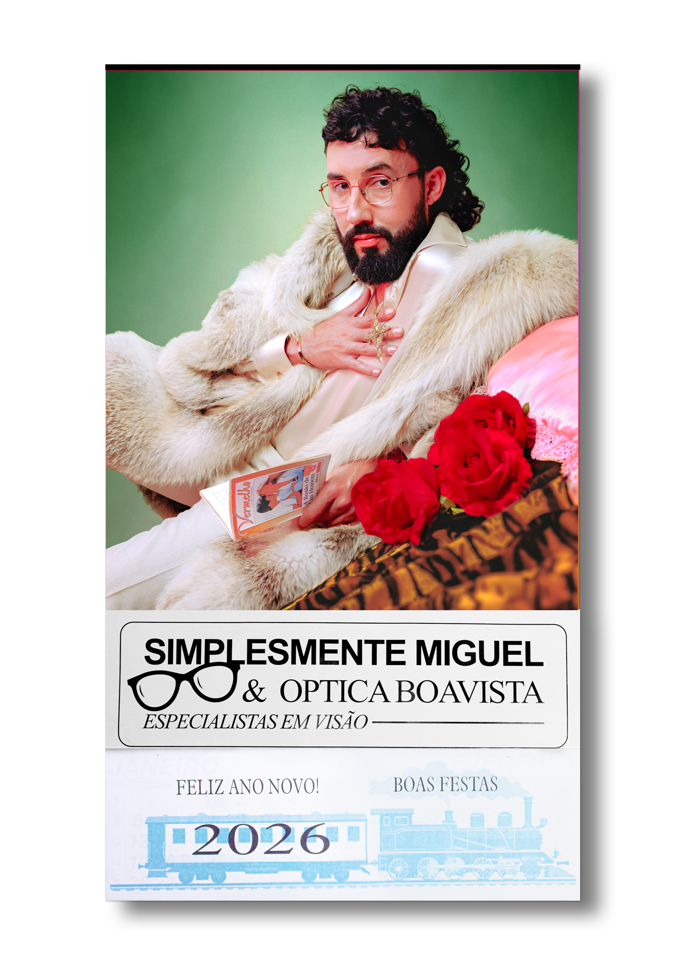 Calendário 2026 Simplesmente Miguel x Optica Boavista "Romântico"