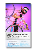 Calendário 2026 Simplesmente Miguel x Optica Boavista "Ciclista"
